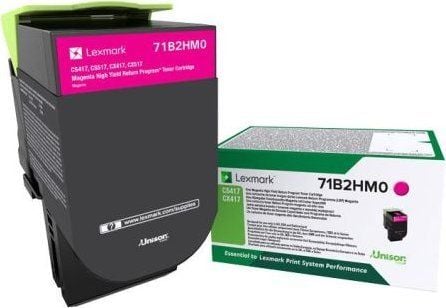 Lexmark X417 - High Yield - magenta - alkuperäinen - värikasetti LCCP - Lexmark CS417dn, CS517de, CX417de, CX517de, CX417dn, CX517de - värikasetti