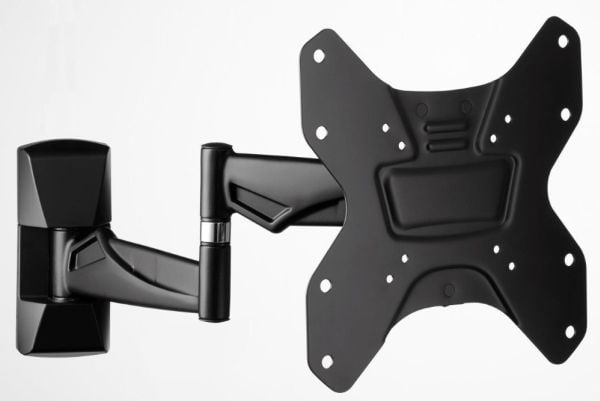 Harmony DB 131, 58,4 cm (23"), 109,2 cm (43"), 75 x 75 mm, 200 x 200 mm, -12 - 8°, Musta