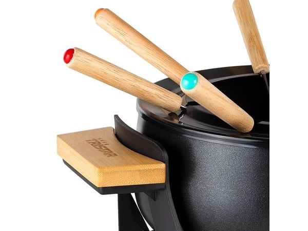 Tristar FO-1108, 8 personer, 1,5 l, Svart, Rund, Rostfritt stål, Rotations-