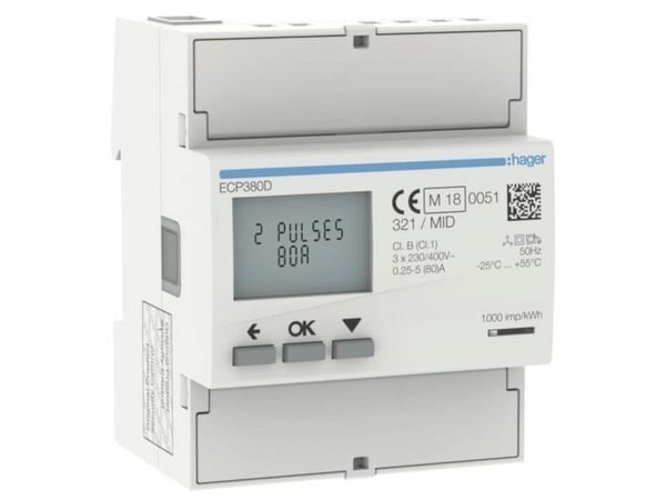 Hager ECP380D, IP20, 50 Hz