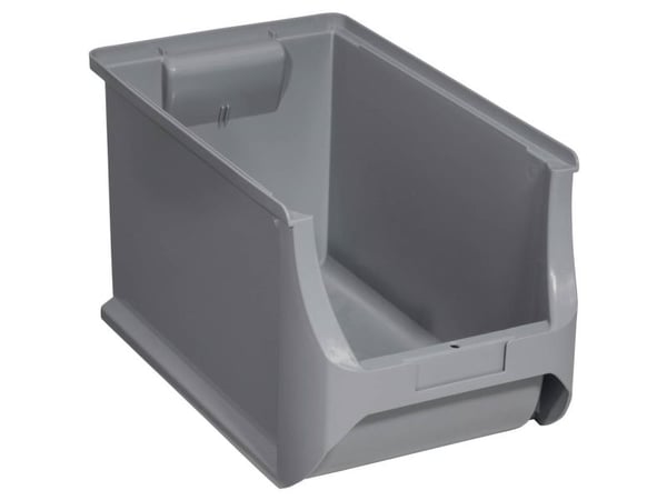 Allit 456275 arbeidsplass synlige lagerkasser ProfiPlus Box RE 4H stablebar (L x B x H) 355 x 205 x 200 mm grå 1 stk. (456275)