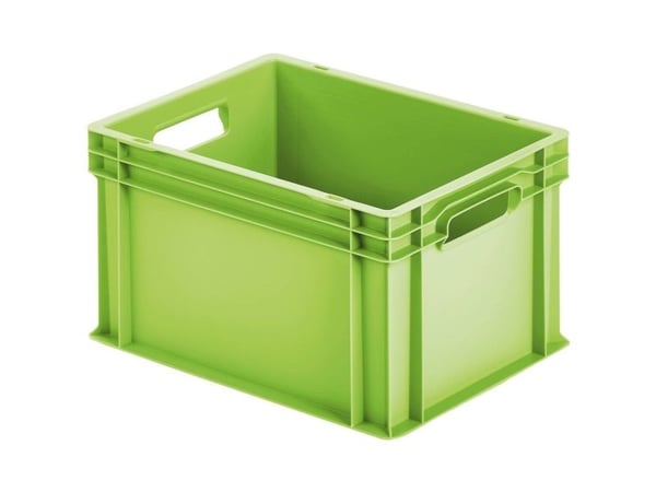 Alutec 75041 universelle plastbokser, lukket (B x H x D) 400 x 235 x 300 mm grønn, 1 stk