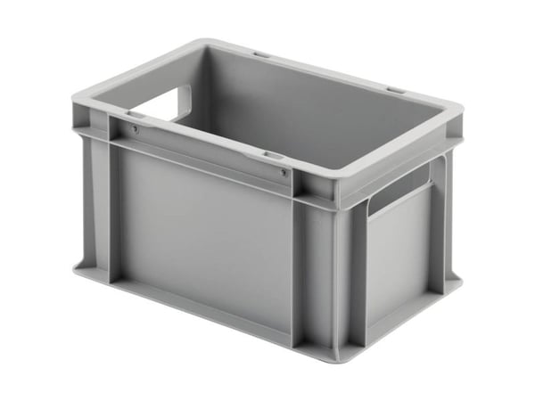 Alutec 75141 universell plastboks, lukket (B x H x D) 300 x 175 x 200 mm, grå, 1 stk