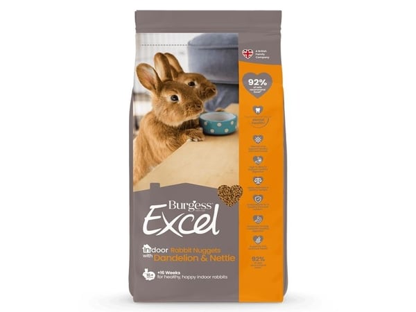 Burgess Excel Adult Indoor Rabbit 10kg