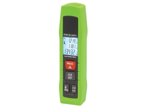 ELMA INSTRUMENTS Elma Laser 1 - Mini laser afstandsmåler 30 m med bluetooth