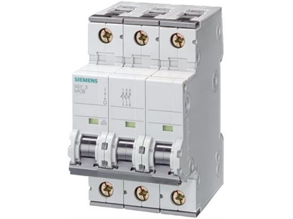 Siemens 5SY43637 5SY4363-7 Ledningssikkerikkerhedsafbryder 63 A 230 V, 400 V