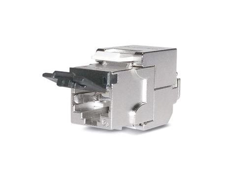 Dätwyler Kaapelit 418061, RJ-45, 1 moduuli(t), 6a, -20 - 60 °C, Musta, Harmaa, Metallia