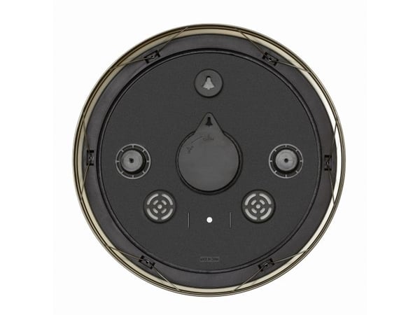 TFA-Dostmann 60.3067.02, Vegg, Quartz clock, Rund, Hvit, Metall, Glass