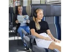 Hama Spirit Focused - Hodetelefoner med mikrofon - full størrelse - Bluetooth - trådløs, kablet - aktiv støydemping