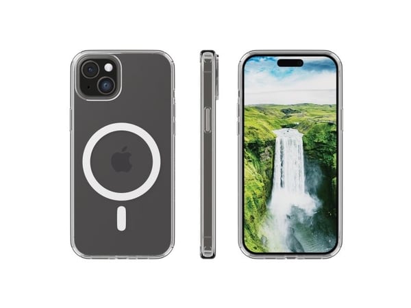 dbramante1928 Iceland Ultra - Baksidedeksel for mobiltelefon - MagSafe-samsvar - resirkulert plast, D3O - blank - for Apple iPhone 15 Plus