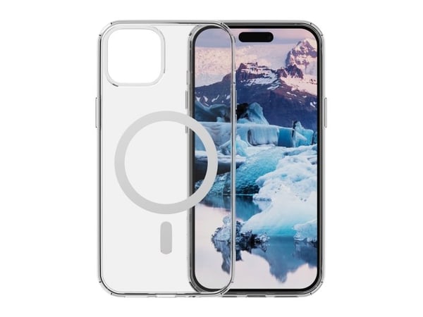 dbramante1928 Iceland Pro - Baksidesskydd för mobiltelefon - MagSafe-kompatibilitet - plast - transparent - för Apple iPhone 15 Plus