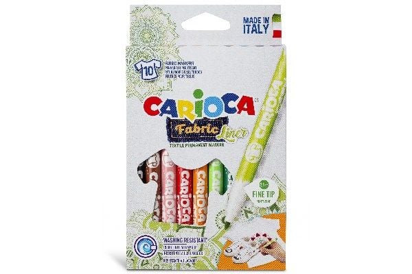 Carioca 42909, 10 väriä, 2,6 mm, 10 kpl, Ripustettava laatikko