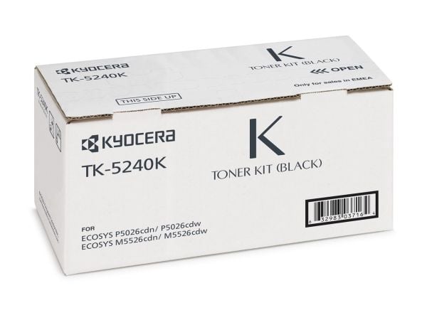 Kyocera TK 5240K - Svart - original - tonerkassett - för ECOSYS M5526, P5026