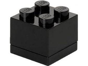LEGO Storage Brick 4 - Förvaringsbox - svart