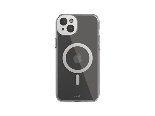 Moshi iGlaze för iPhone 15 Plus - Lunar Silver