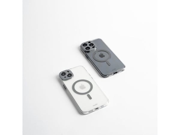 Moshi iGlaze for iPhone 15 Pro Max - Lunar Silver