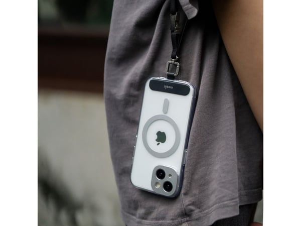 Moshi iGlaze til iPhone 15 - Meteorite gray