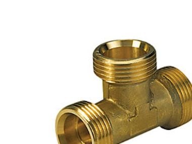 T-koppling m/utvändig gänga 1/2'' för alupex