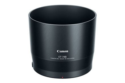 Canon ET-74B - Kop för objektiv