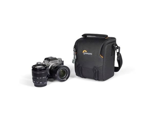 Lowepro Adventura SH 120 III - Skulderveske for speilløse kameraer med objektiv - robust - 600D polyester - svart
