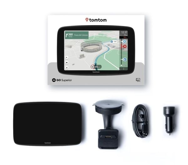 TomTom GO Superior - GPS-navigator - for kjøretøy 6" bredskjerm