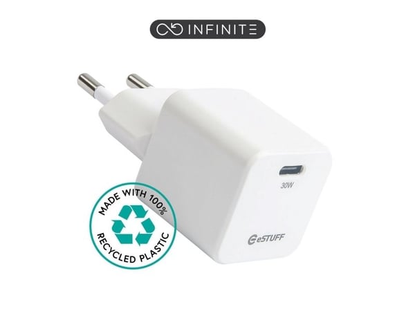 eSTUFF ES637027-BULK, Sisätila, AC, 20 V, Valkoinen