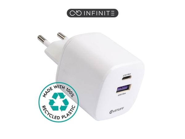 eSTUFF ES637065-BULK, Sisätila, AC, Valkoinen