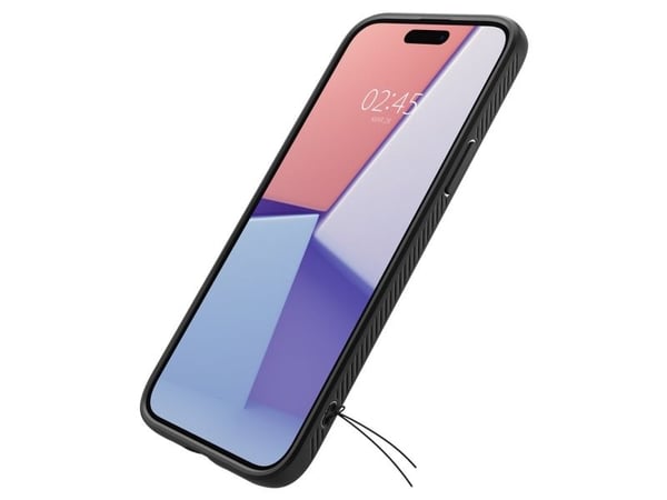 Spigen ACS06790, Suojus, Apple, iPhone 15, 15,5 cm (6.1"), Musta