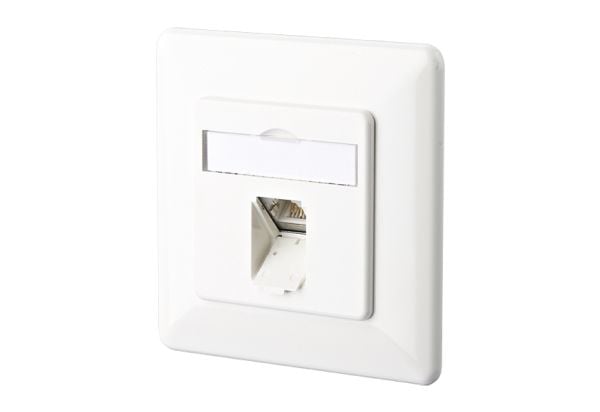 METZ CONNECT 1307371002-I, RJ-45, valkoinen, 80,5 mm, 39,5 mm, 80,5 mm, 80,5 mm