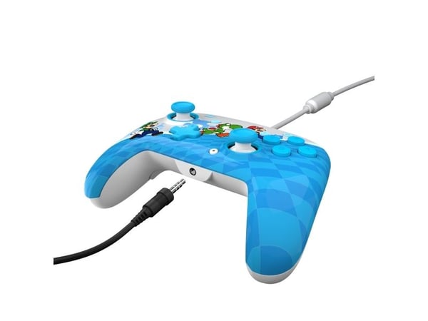 PDP Rematch: Mario Escape, Gamepad, Nintendo Switch, Nintendo Switch Lite, Nintendo Switch OLED, D-pute, Hjem-knapp, Analog/digital, Koblet med led...