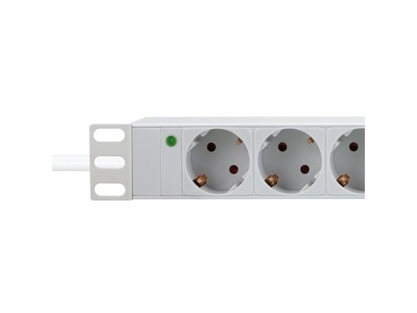 LogiLink PDU9C05, 9 AC-utganger, PDU, 230 V, 50 Hz, 16 A, 3600 W