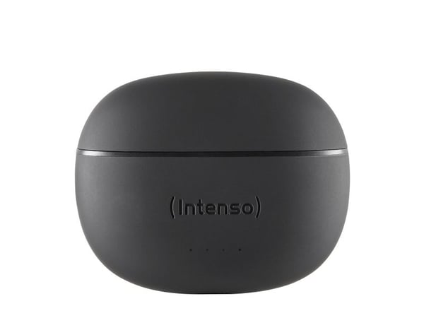 Intenso T302A - True wireless-hodetelefoner med mikrofon - i øret - Bluetooth - aktiv støydemping - svart