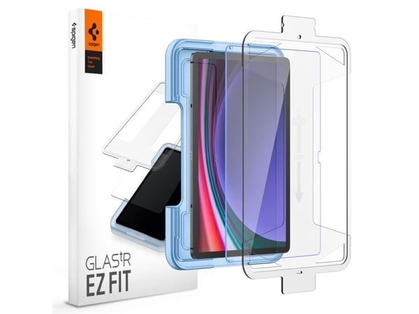 Spigen GLAS.tR EZ Fit - Skjermbeskyttelse for nettbrett - glass - for Samsung Galaxy Tab S9