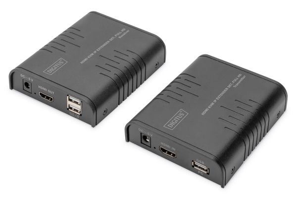 Digitus HDMI KVM IP Extender Set, Full HD