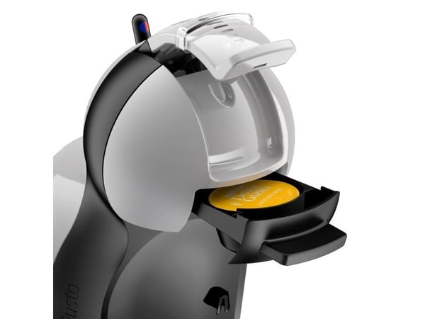 Krups Mini Me KP123, Kapsel kaffemaskine, 0,8 L, Kaffekapsel, 1500 W, Sort, Rustfrit stål