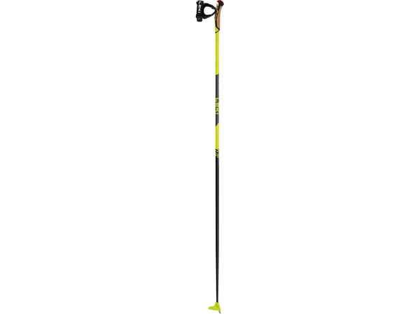 LEKI PRC 650, Langrenn, 140 cm, Voksen, Unisex, Sort, Hvit, Gult, Karbon