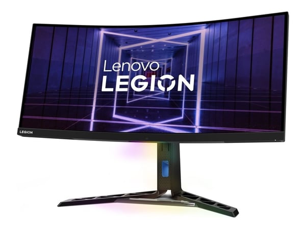Lenovo Legion Y34wz-30 - LED-skjerm - kurvet - 34" - 3440 x 1440 UWQHD @ 165 Hz - VA - 1200 cd/m² - 3000:1 - DisplayHDR 1000 - 1 ms - 2xHDMI, Displ...