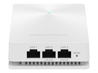 Grandstream Networks GWN7624, 2,4 GHz, 5 GHz, 1733 Mbit/s, WEP, WPA, WPA2-AES, WPA2-Enterprise, WPA2-PSK, WPA2-TKIP, WPA3, 10,100,1000 Mbit/s