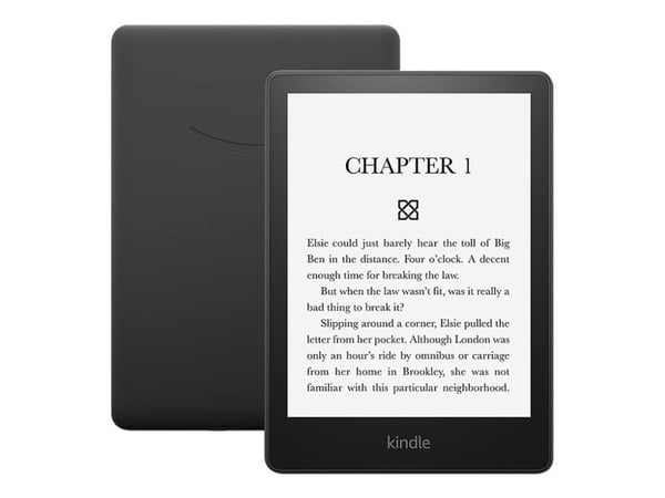 Amazon Kindle Paperwhite - 11. generasjon - eBook-leser - 16 GB - 6.8" monokrom Paperwhite - berøringsskjerm - Bluetooth - svart - Lockscreen Ad-Su...