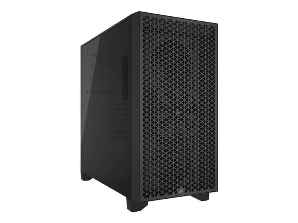 CORSAIR 3000D AIRFLOW - Mid tower - utvidet ATX (E-ATX) - sidepanel med vindu (herdet glass) - ingen strømforsyning (ATX) - svart - USB/lyd