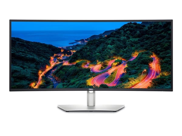 Dell UltraSharp U3423WE - LED-skjerm - kurvet - 34.14" - 3440 x 1440 WQHD @ 60 Hz - IPS Black - 300 cd/m² - 2000:1 - 5 ms - 2xHDMI, DisplayPort, US...