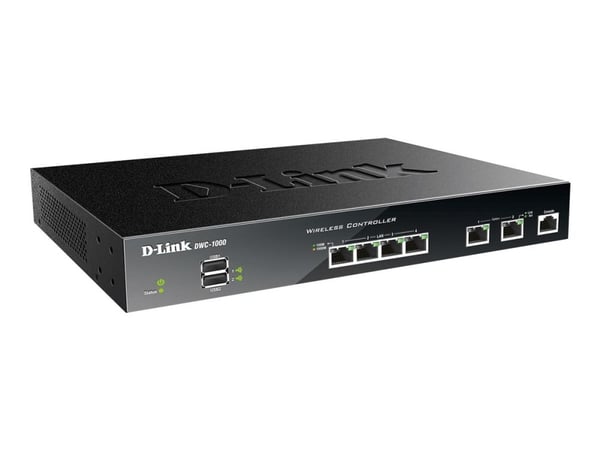 D-Link Wireless Controller DWC-1000 - Netverksadministrasjonsenhet - 4 porter - 1GbE