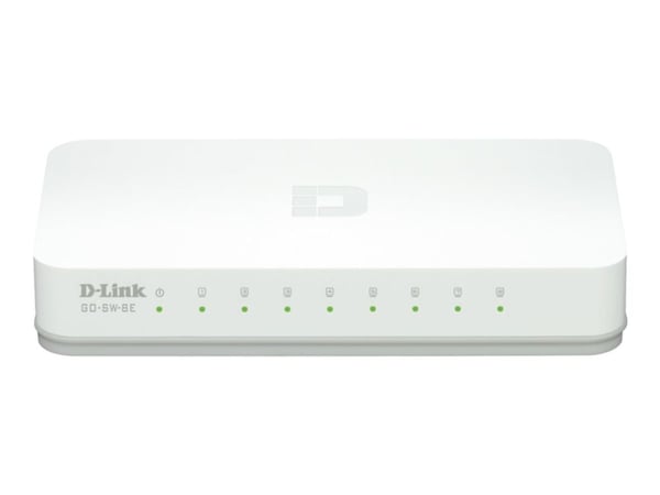 D-Link GO-SW-8E/E, Hallitsematon, Fast Ethernet (10/100), Täysin kaksipuolinen