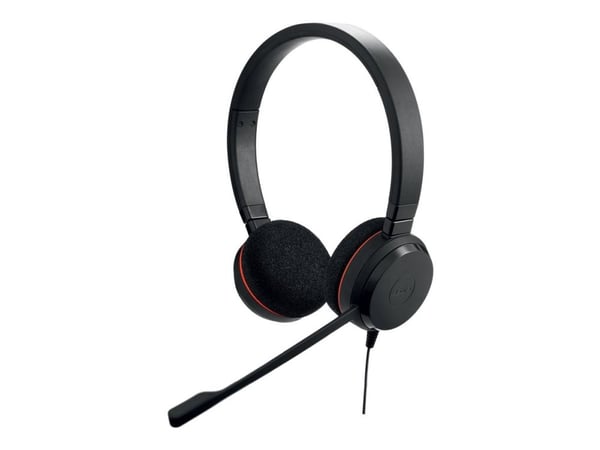 Jabra Evolve 20 UC stereo - Hodesett - on-ear - kablet - USB