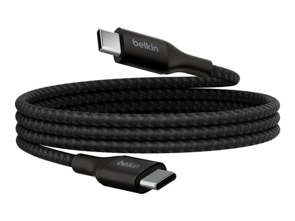 Belkin CAB015bt1MBK, 1 m, USB C, USB C, USB 2.0, Musta