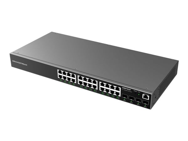 Grandstream GWN7803 - Switch - L2+ - Administrerad - 4 x Gigabit SFP + 24 x 1 Gigabit Ethernet