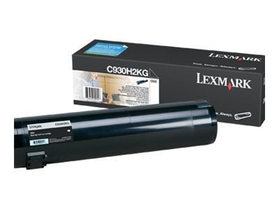 Lexmark C930H2KG, 38000 sivua, Musta, 1 kpl