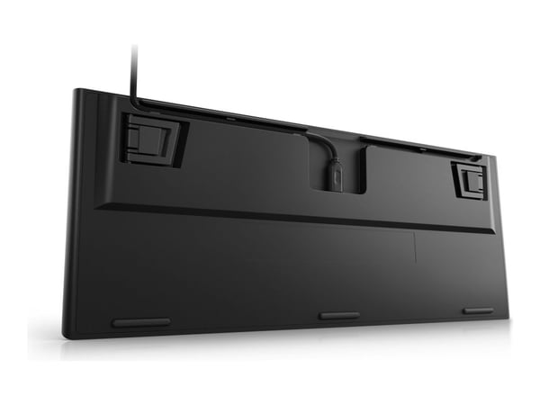 Alienware AW420K - Tastatur - uten nummertastatur - bakgrunnsbelyst - USB - tastsvitsj: CHERRY MX Red - Dark Side of the Moon