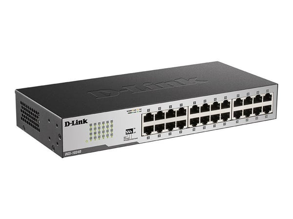 D-Link DGS-1024D, Hallitsematon, Täysin kaksipuolinen