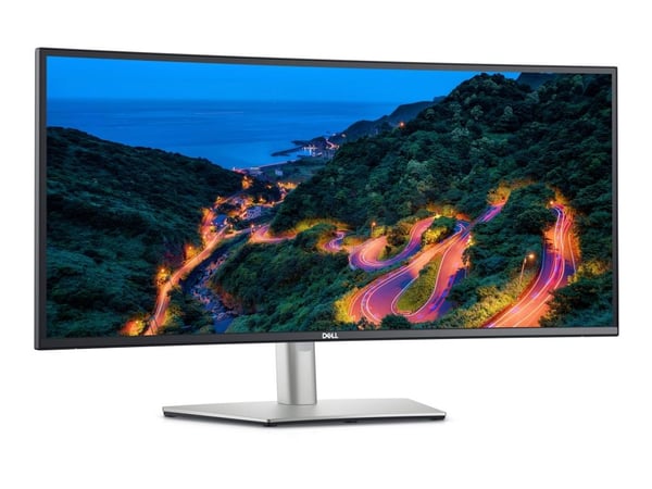 Dell UltraSharp U3423WE - LED-skärm - böjd - 34.14" - 3440 x 1440 WQHD @ 60 Hz - IPS Black - 300 cd/m² - 2000:1 - 5 ms - 2xHDMI, DisplayPort, USB-C...